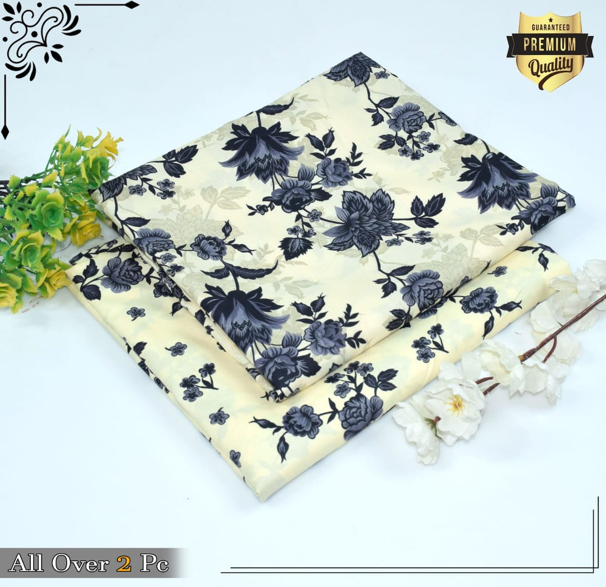 POLO COTTON PRINTED  2PC [ SALE OFFER ] PC-B1