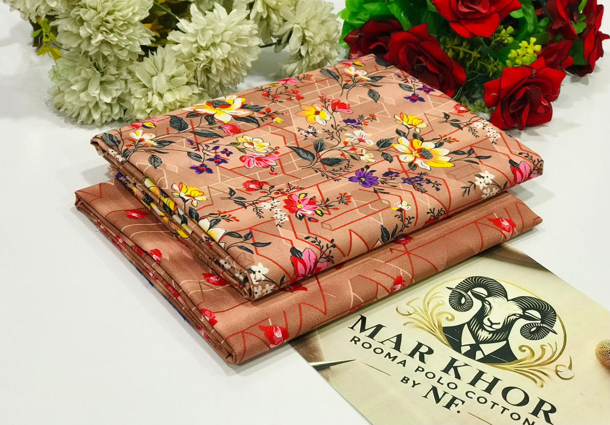 POLO COTTON PRINTED  2PC [ SALE OFFER ] PC-F1