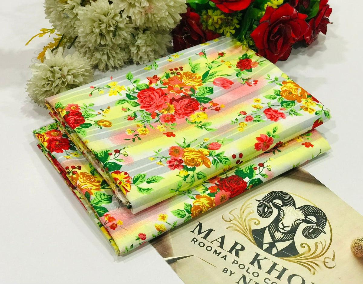 POLO COTTON PRINTED  2PC [ SALE OFFER ] PC-J1