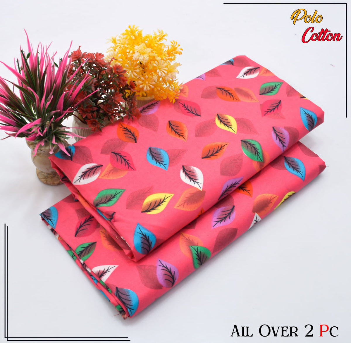 POLO COTTON PRINTED  2PC [ SALE OFFER ] PC-63