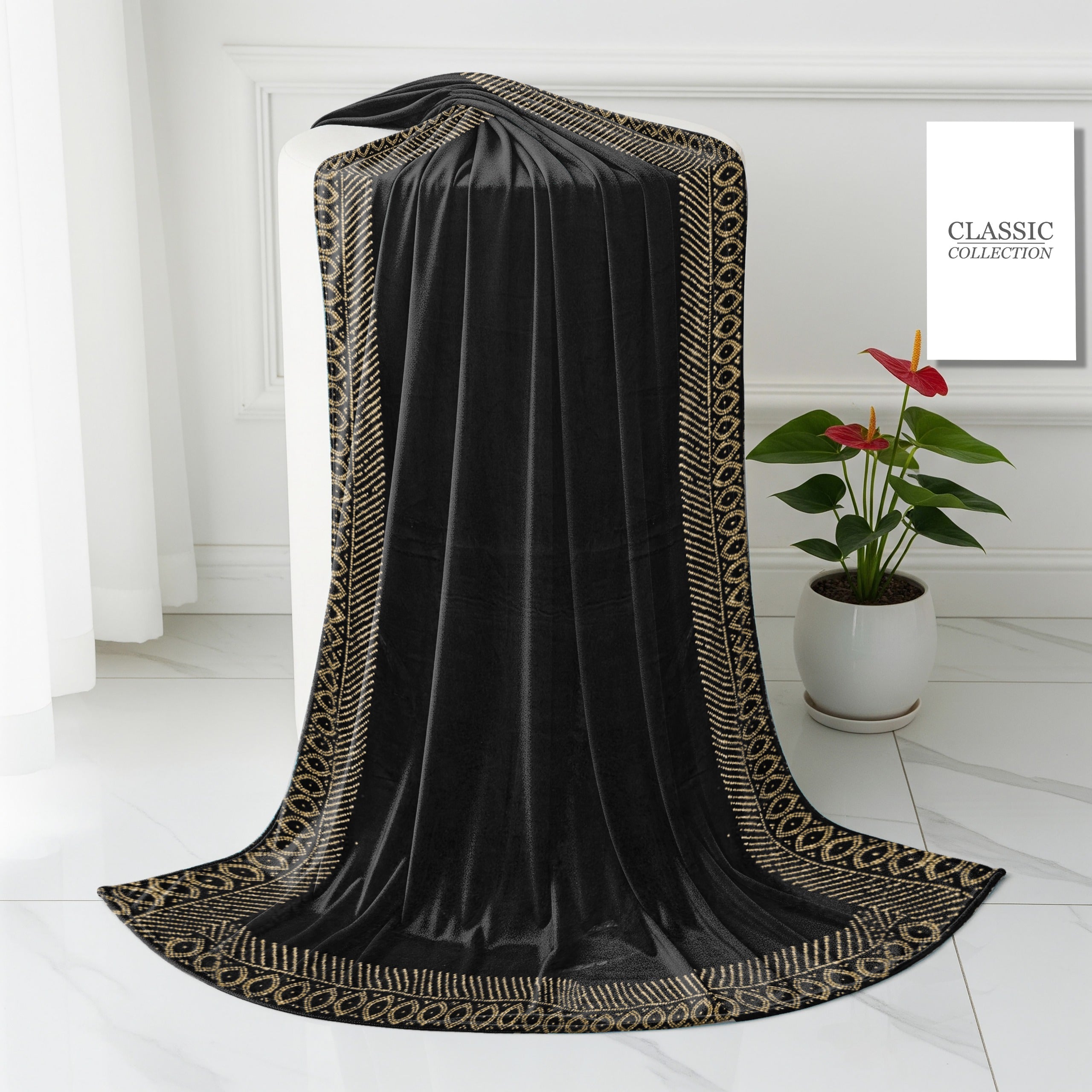 China micro Velvet bridal Shawl Stone work
